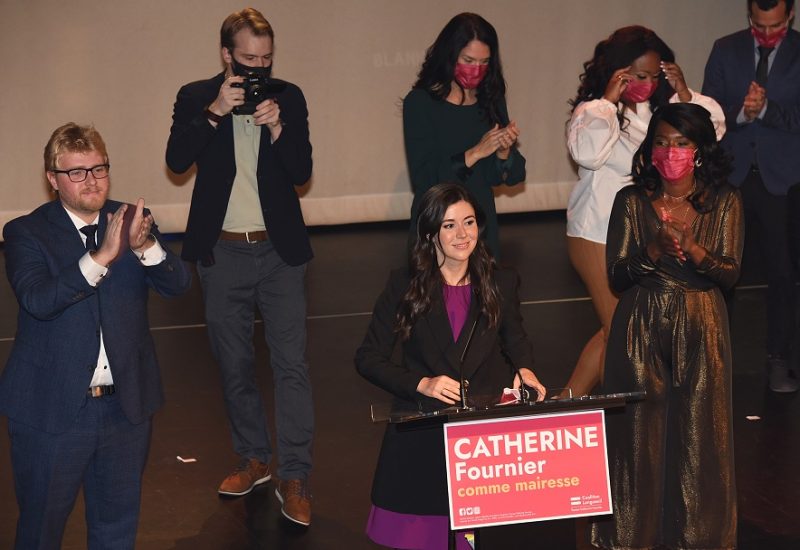 Catherine Fournier mairesse de Longueuil avec une équipe majoritaire