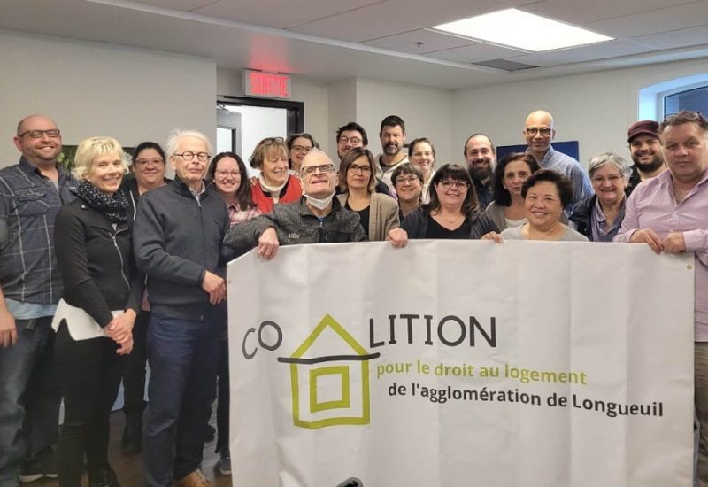 La Coalition s'active sur les enjeux liés au logement à Longueuil depuis plus de dix ans. Photo: Facebook de la CDLAL