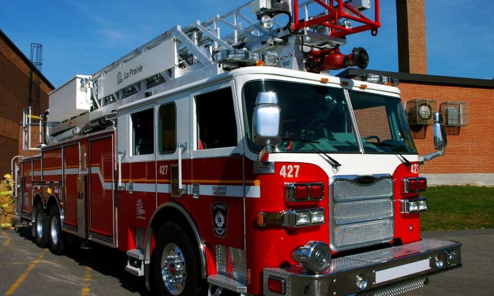 Camion pompier la prairie