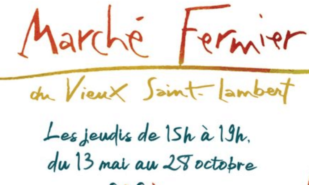 Marché fermier de Saint-Lambert