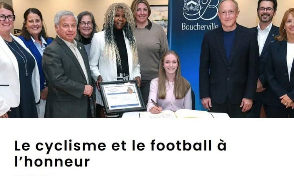 Boucherville souligne le parcours d’athlètes de talent 