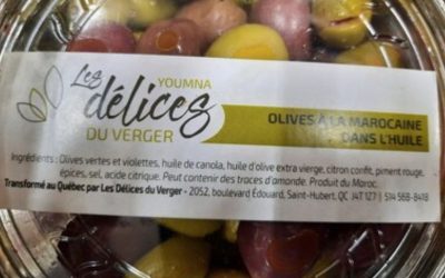 fm1033,rappel,personnes,allergiques,sulfite,produits,délices,verger,MAPAQ,huile,citron,ministère