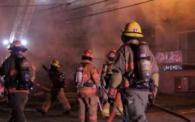 alerte flammes pompiers blessé enquête sinistrte incendie criminel bâtiment Régie suspect résidentiel services