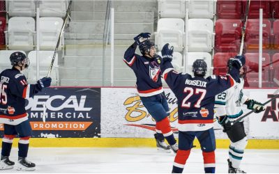 Le Collège français de Longueuil remporte son match contre les Condors du Cégep Beauce-Appalaches avec un score final de 4 contre 1.