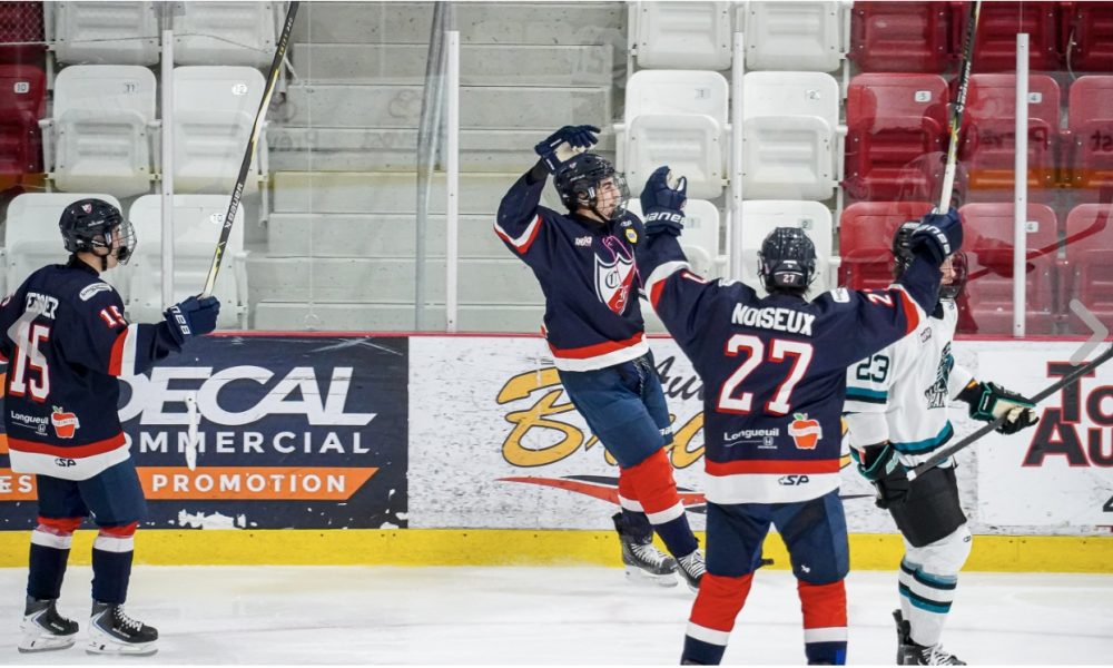 Le Collège français de Longueuil remporte son match contre les Condors du Cégep Beauce-Appalaches avec un score final de 4 contre 1.