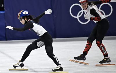 Blais,relais,féminin,canadien,qualigie,finale,grande,mètres,patinage,vitesse,courte,piste,vague,hommes,terminé,épreuve,chinoise,tour