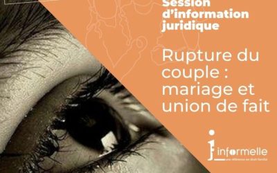 Article: Inform&rsquo;elle offre des ateliers sur le divorce 
