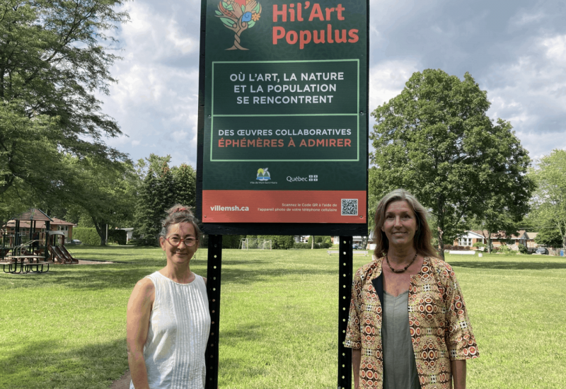 Le Hil’Art Populus prend forme à Mont-Saint-Hilaire