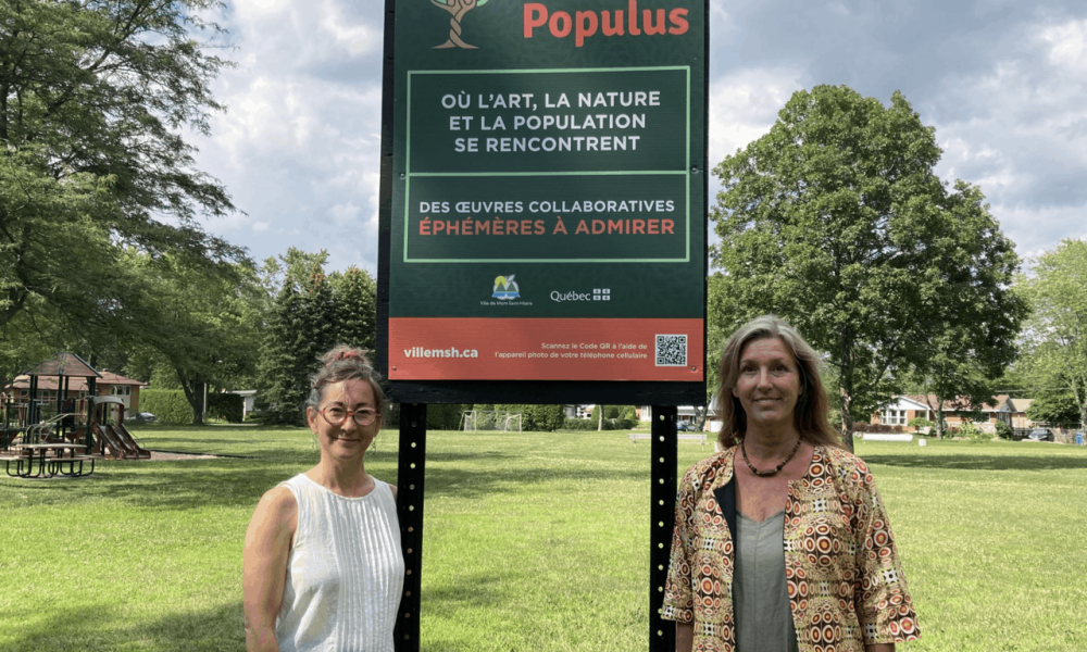 Le Hil’Art Populus prend forme à Mont-Saint-Hilaire