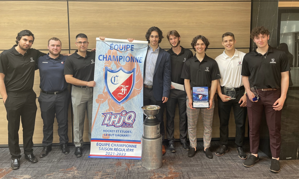 Le Collège Français brille au gala de la Ligue junior AAA du Québec