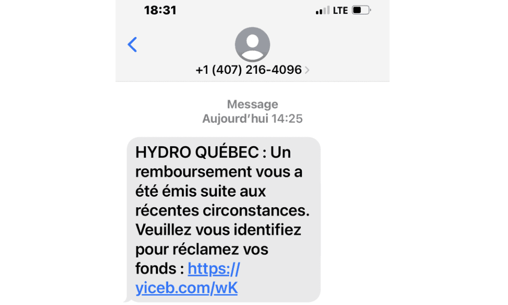 Pannes de courant, attention aux messages frauduleux