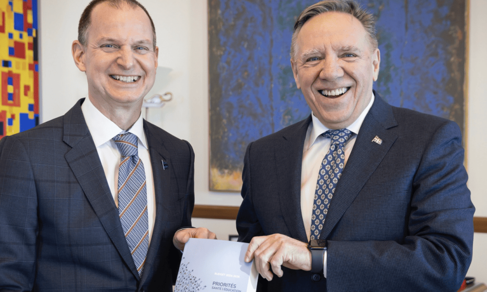 Le budget Girard apporte une fraîcheur et du poids chez des Québécois