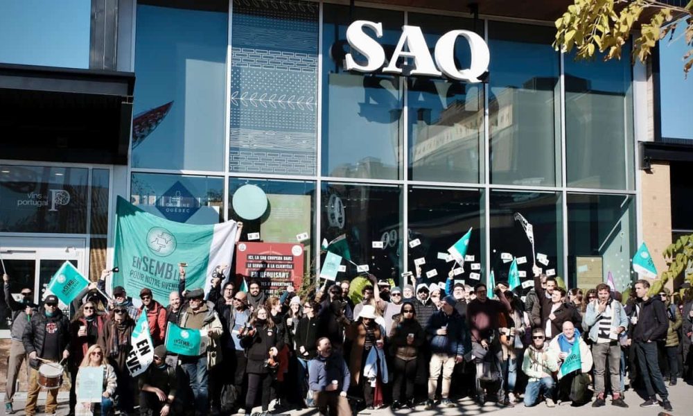 Une grève surprise pour les employés des SAQ le 18 octobre