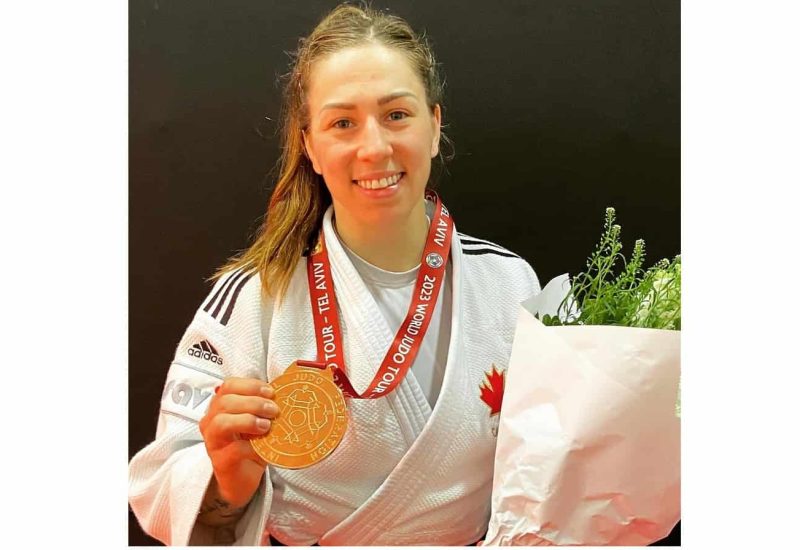 la judoka, Catherine Beauchemin-Pinard. Photo : Facebook Judo Canada
