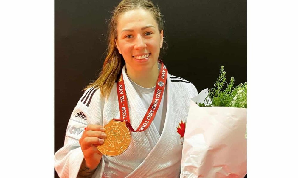 la judoka, Catherine Beauchemin-Pinard. Photo : Facebook Judo Canada