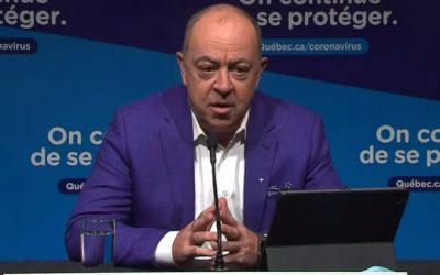 Photo: Capture d'écran du point de presse