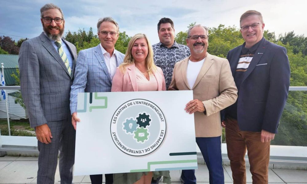 Lancement des Matins de l’entrepreneuriat dans La MRC de Marguerite-D’Youville