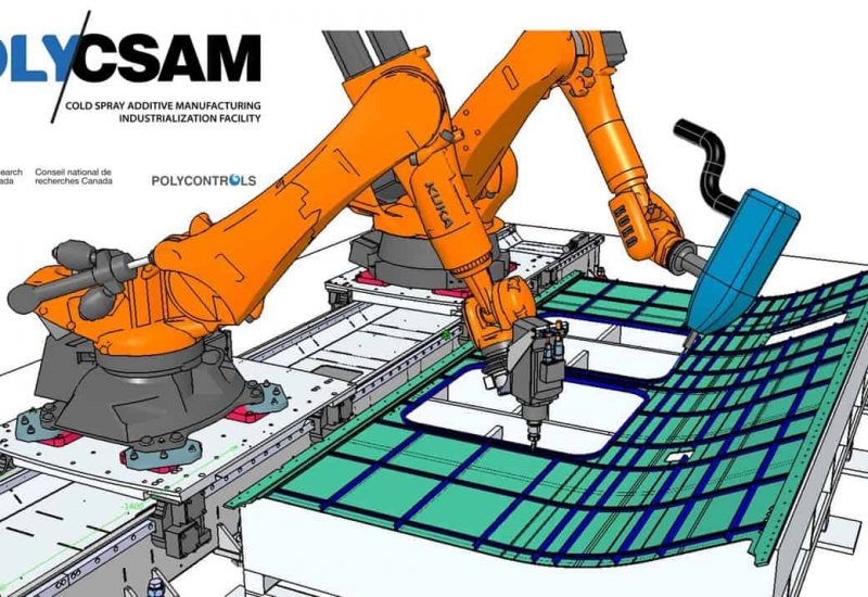 La nouvelle installation de fabrication additive à base de métaux Poly/CSAM ouvrira ses portes en février 2020. (Groupe CNW/Conseil national de recherches Canada)