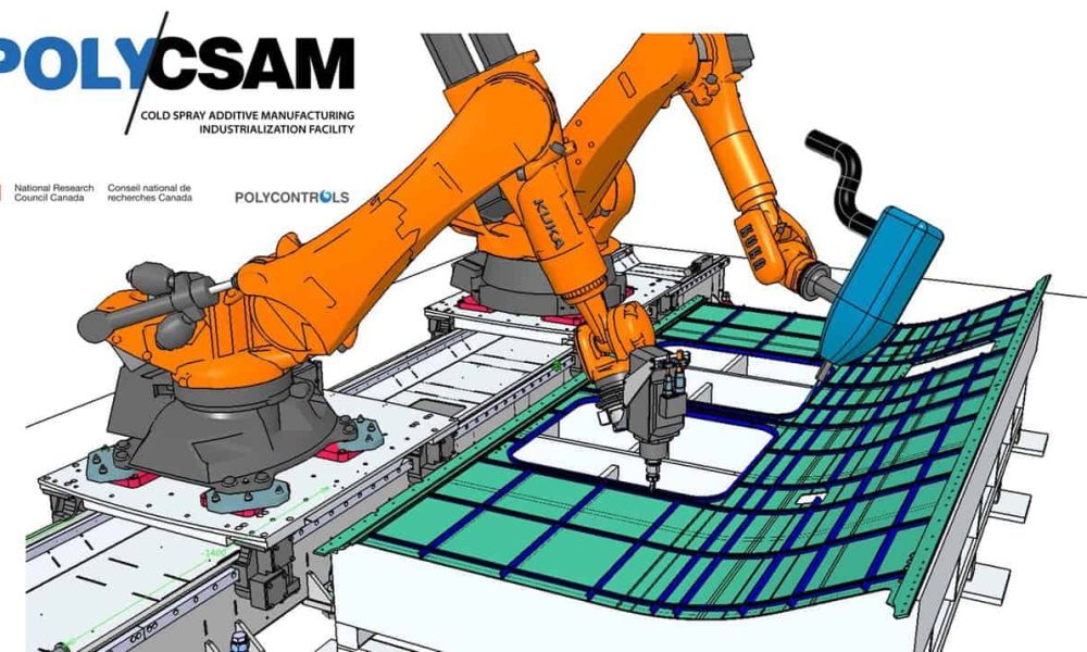 La nouvelle installation de fabrication additive à base de métaux Poly/CSAM ouvrira ses portes en février 2020. (Groupe CNW/Conseil national de recherches Canada)
