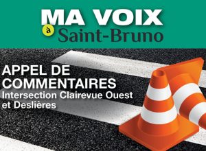 Une consultation publique a lieu en ligne sur la plateforme Ma voix à Saint-Bruno jusqu’au 16 mai. Photo: Ville de Saint-Bruno-de-Montarville