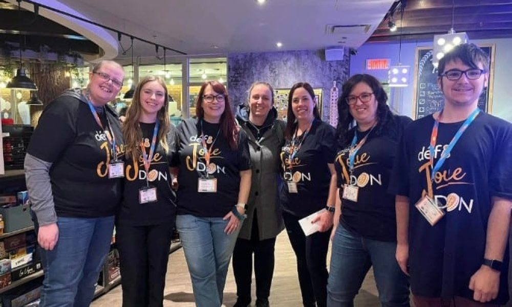 Le CISSS de la Montérégie-Est participe au défi Joue Don