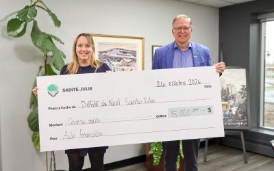 Article: Le Défilé de Noël de Sainte-Julie reçoit un coup de pouce de la Ville 