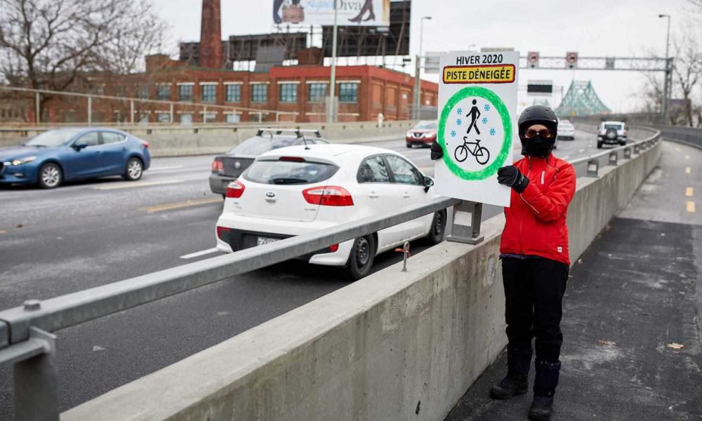 Photo: Association des piétons et cyclistes du pont Jacques-Cartier