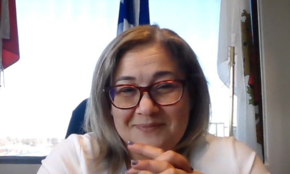 La mairesse de Brossard, Doreen Assaad. Photo: Archives