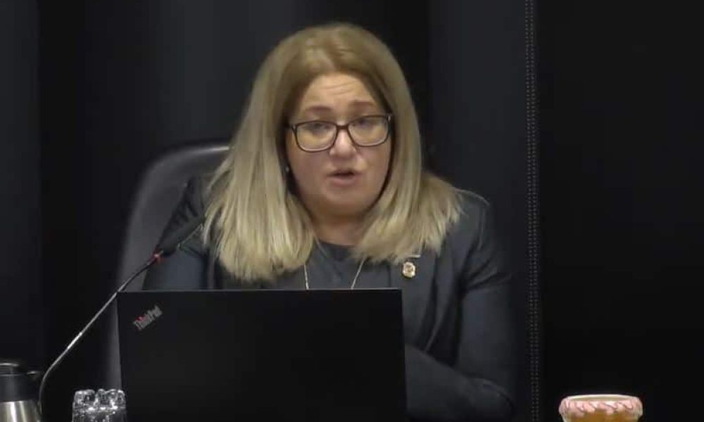 La mairesse de Brossard, Doreen Assaad. Photo: Capture d'écran