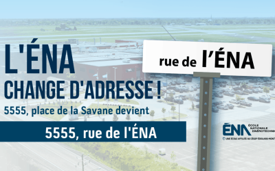 L’ÉNA déménage sans déménager