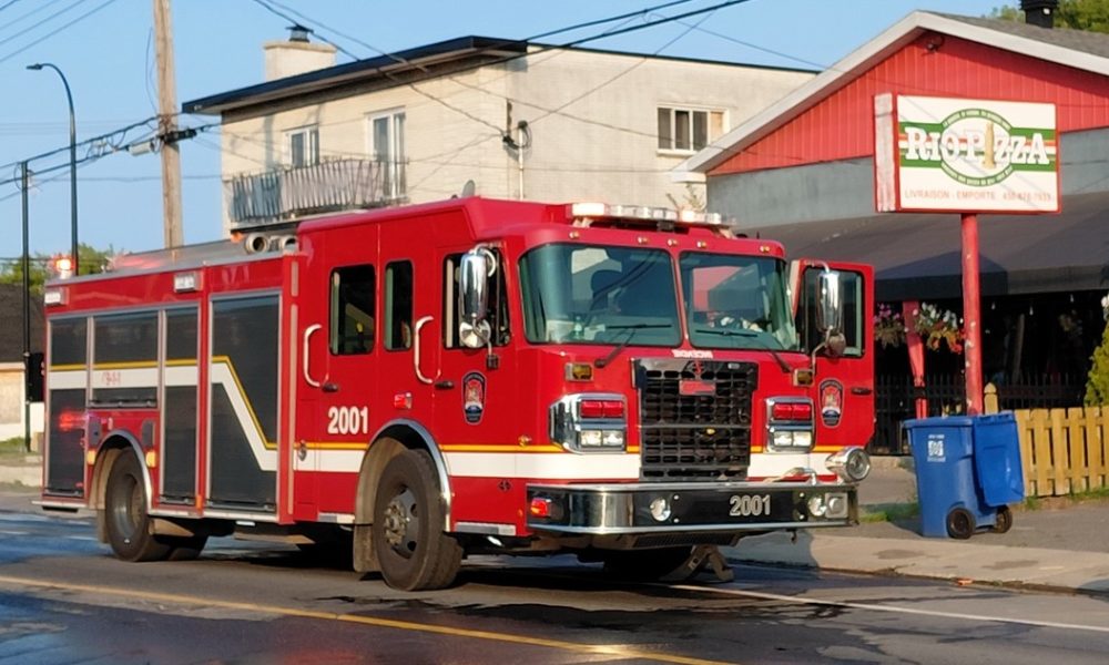 Incendie suspect dans un restaurant de Brossard