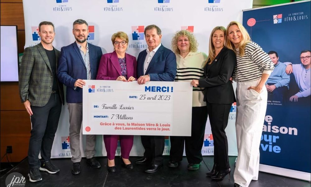 Photo: page Facebook de la Fondation Véro et Louis (Crédit: jprphotographe)