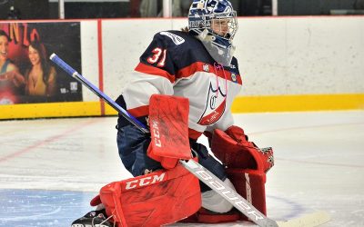 Le gardien du CF, Frédéric Duteau-Labonté. Photo: Justin Gervais