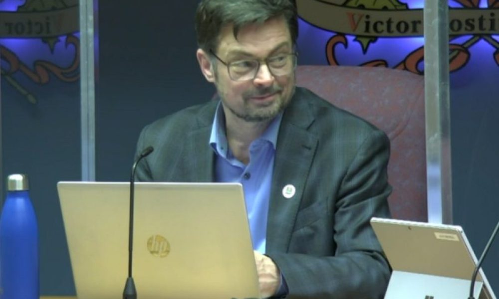 Le maire de La Prairie, Frédéric Galantai. Photo: Archives