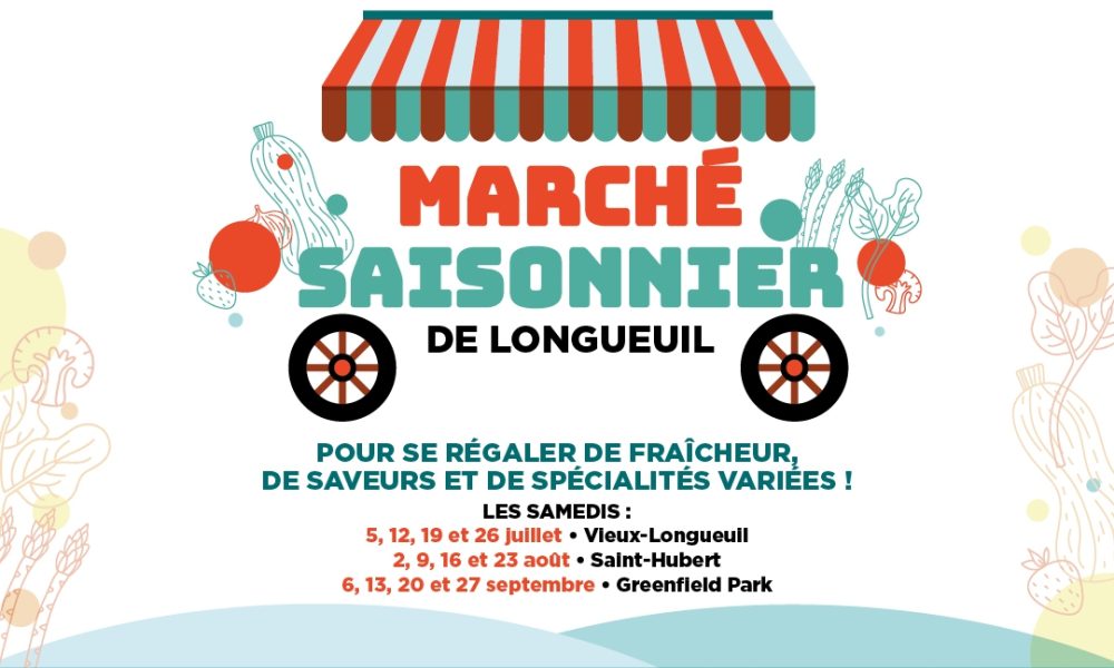 Un Marché saisonnier à Saint-Hubert durant le mois d’août