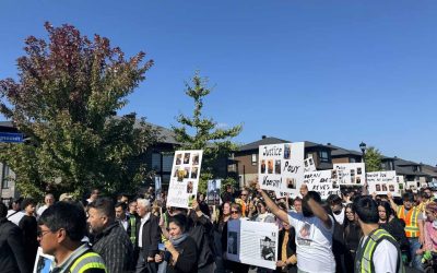 Une marche silencieuse a été organisée par la famille de Nooran Rezayi, l’adolescent qui est décédé à Longueuil lors d’une intervention policière du Service de Police de l’agglomération le 21 septembre dernier.