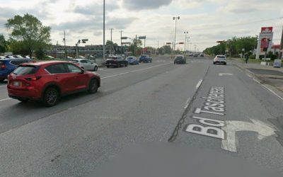 Article: Circulation perturbée sur le boulevard Taschereau à Longueuil