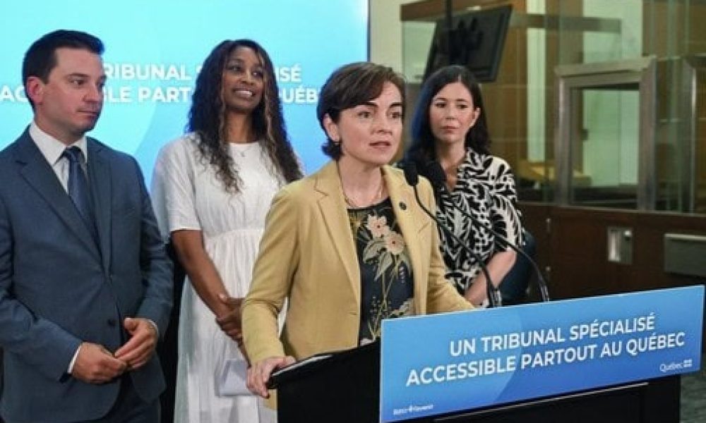 Catherine Fournier conjuguales district ex-député expérience fédéral Harold LeBel Judiciaire Longueuil sexuelles spécialisé Tribunal victime violences