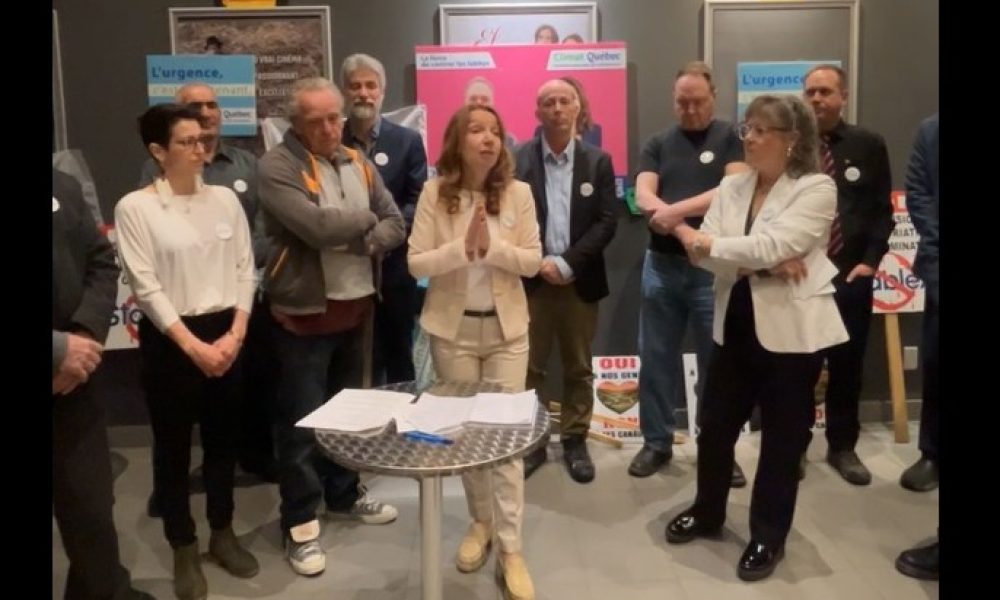 candidat candidate Climat Québec Germain Dallaire Martine Lajoie martine ouellet montérégie Vachon Verchère candidatures climat région parti élections santé couleurs terres agricoles protéger impacts