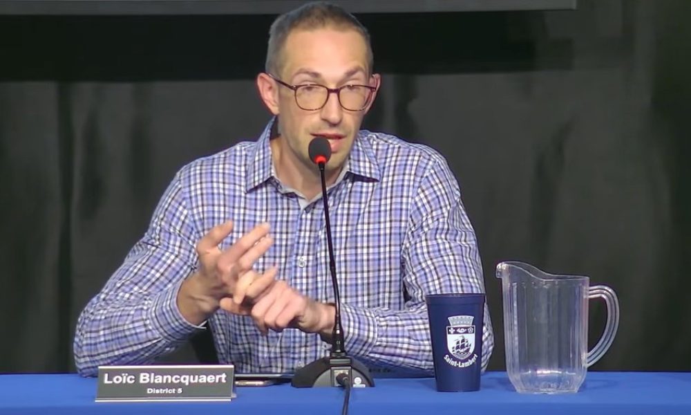 Loïc Blancquaert souhaite prioriser les infrastructures à Saint-Lambert