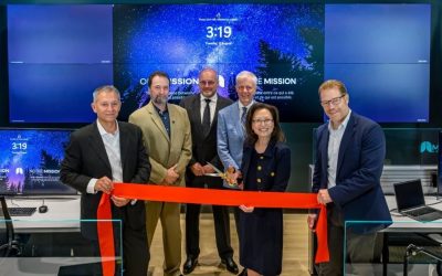 MDA Space,centre,contrôle,satellites,Saint-Bruno,constellation,expertise,croissance,services,communications,images,données,espace,Floride,mission,investissement,clients,commerciaux,Apple,environnement,catastrophes