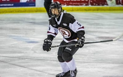 Article: Gain des Riverains sur Magog en hockey M18AAA