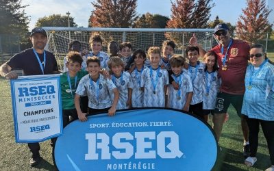 Succès Longueuillois et Julievillois au Tournoi de Soccer du RSEQ Montérégie