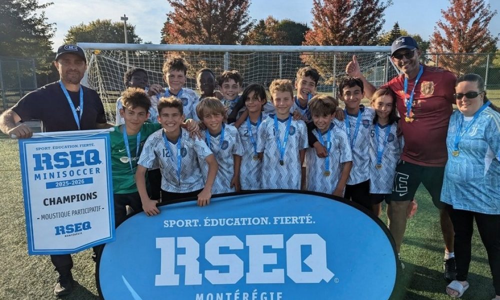 Succès Longueuillois et Julievillois au Tournoi de Soccer du RSEQ Montérégie