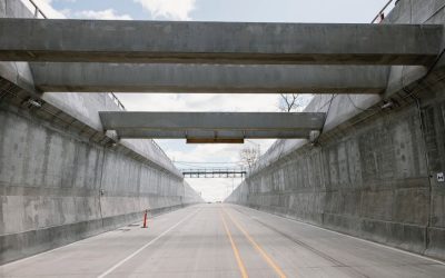 Photo: Réfection majeure du tunnel Louis-H.-La Fontaine