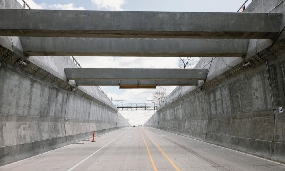 Photo: Réfection majeure du tunnel Louis-H.-La Fontaine