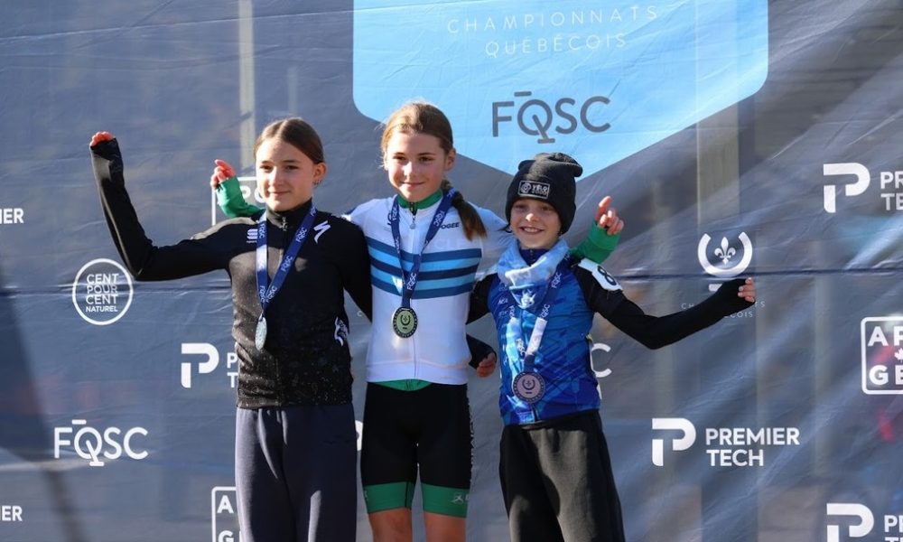 cycliste,médaillés,championnats,cyclocross,cou,Laval,Candiac,Boucherville,espoirs,parc,bronze,or,argent,catégorie,féminines,juniors,masculins,maîtres