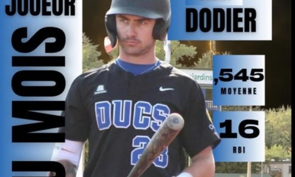 Dodier brille, les Ducs frappent fort en fin de semaine