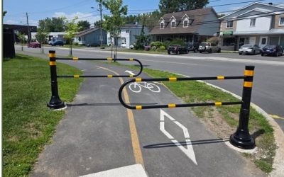Article: Vélo Roussillon dénonce la pose de barrière rigide sur une piste cyclable