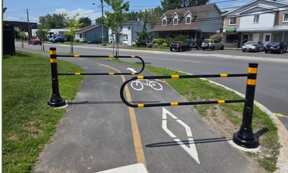vélo,Roussillon,barrière,sécurité,piste,dénonce,familles,Delson,chaussée,victime,grave,accident,pratique,avantages,obstacles